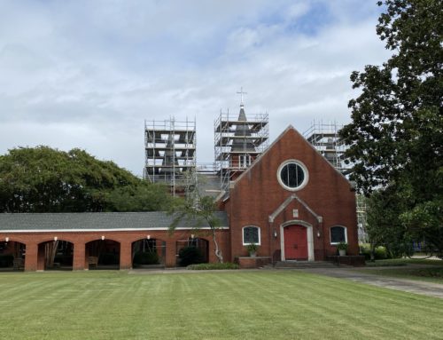 St James Episcopal Church Scaffold