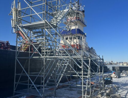 Scaffold Stair Tower – 1801 Carferry Dr